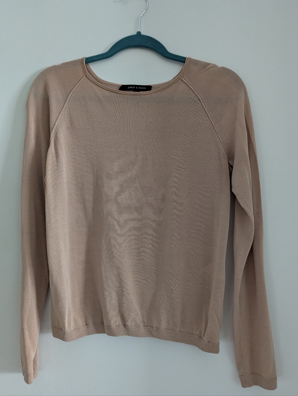 Judith & Charles Nude Long Sleeve Shirt
